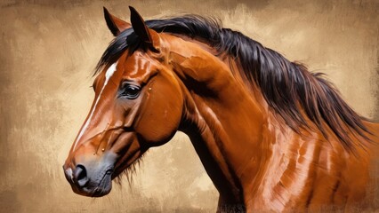  majesty of the equine spirit captured in vibrant detail