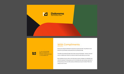 Compliment Card Back