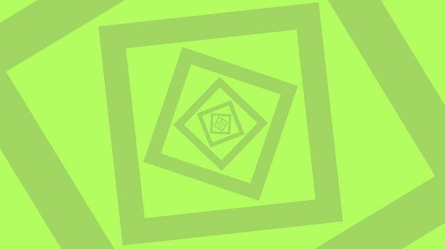 Futuristic Spasmodic Tunnel With Rotating Squares Background in 4K, rotating squares tunnel, abstract tunnel animation, spasmodic movements, moving geometric shapes