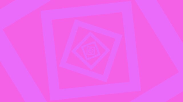 Squares Tunnel With Erratic Rotations Background in 4K, rotating squares tunnel, abstract tunnel animation, spasmodic movements, moving geometric shapes