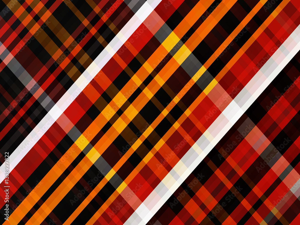Poster abstract geometric background of colorful triangular lines.