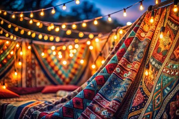 Night Photography: Tribal Fabric Labor Day Celebration