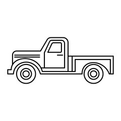 Fototapeta premium Truck car