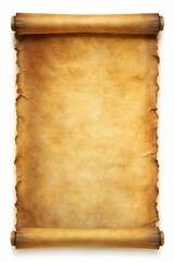 Antique Blank Parchment Scroll for Historical Designs