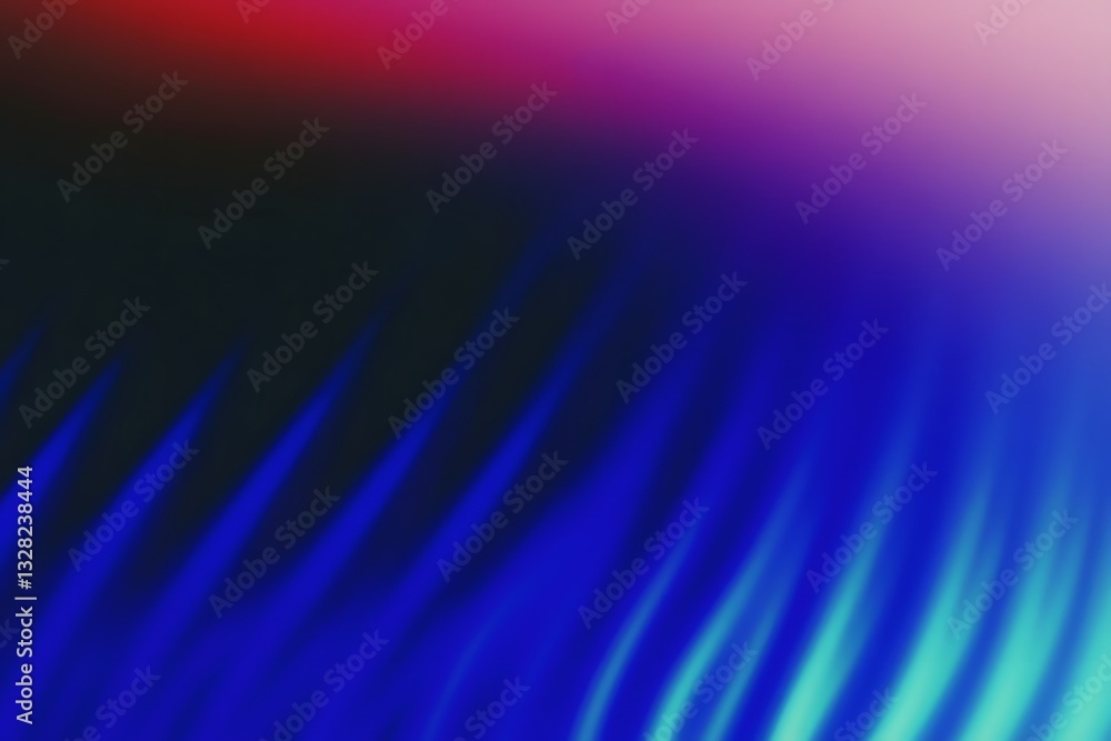 Aufkleber colorful abstract image displaying dynamic gradient patterns of light
