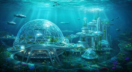Undersea Metropolis: An Aquatic Utopia