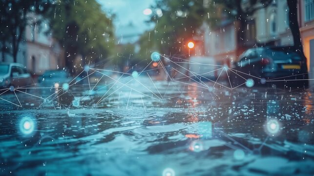 5g powered IoT flood detection network providing real time emergency update