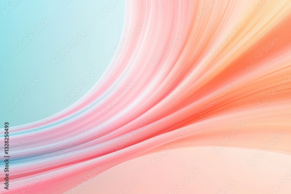 Poster vibrant swirl of colors converges in abstract design capturing sense of fluidity and motion with sea