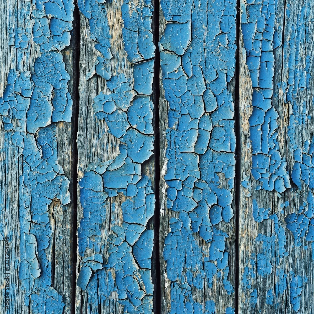 Aufkleber captivating blue wood texture with rich hues and patterns creating a unique visual experience