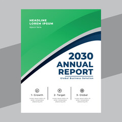 Annual report template layout, cover design Brochure, magazine, flyer, booklet.