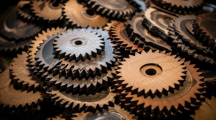 crosscutting saw blade wood