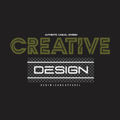 Fototapeta premium creative design typography vector illustration