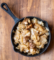 Fried cabbage