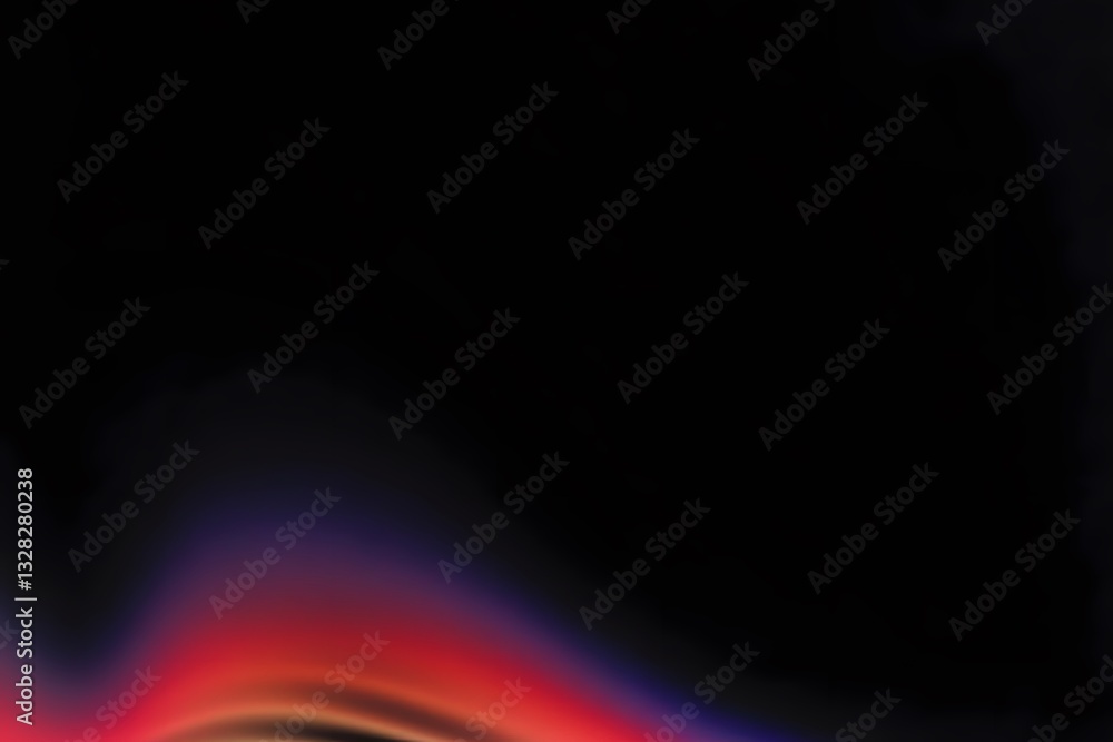 Poster a colorful gradient of light appears against a dark backdrop