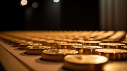 Obraz premium competition gold medals