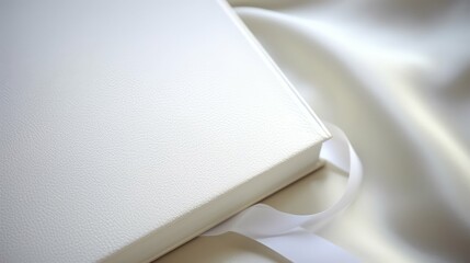 journal white leather texture