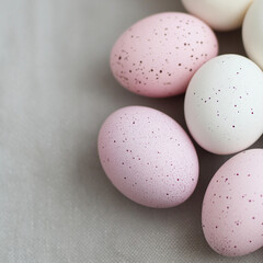 eggs on a white background