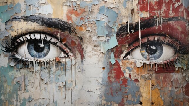 paint graphitti wall