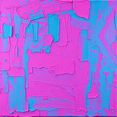 vibrant magenta and teal, resembling an abstract painting background, punk background