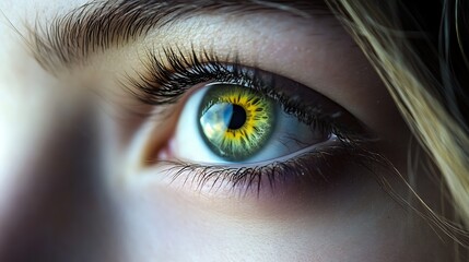 Fototapeta premium close up of female eye