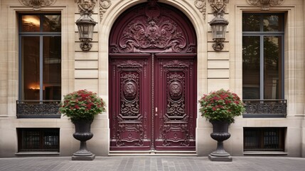 ornate paris doors