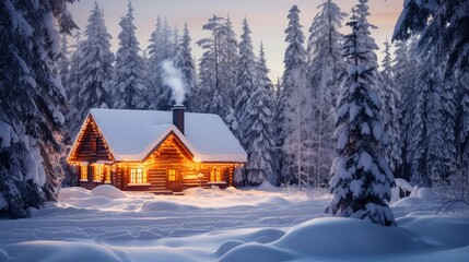 cozy winter houses