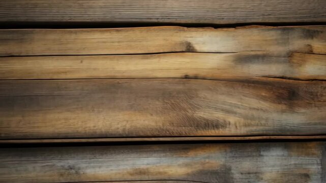 Textured wooden planks showcasing natural grain patterns and warm tones in a rustic setting