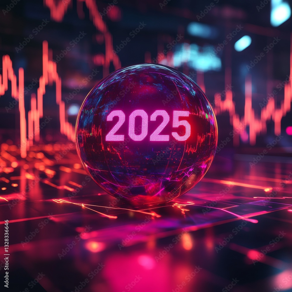 Poster crystal ball gazing: predicting the financial landscape of 2025 with technology and data-driven insi