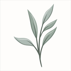 Elegant Hand-Drawn Peach Floral Elements