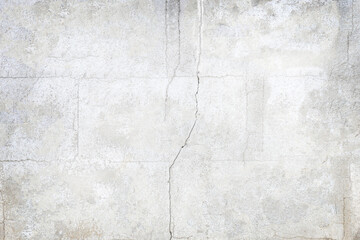 Cracked cement concrete wall texture background
