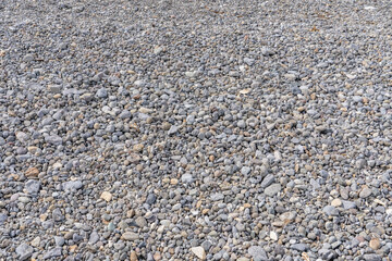 Lake sediments, Gray to brownish gray sandy gravel and gravelly. Sedge Bay, Yellowstone National Park in Wyoming. Yellowstone Lake