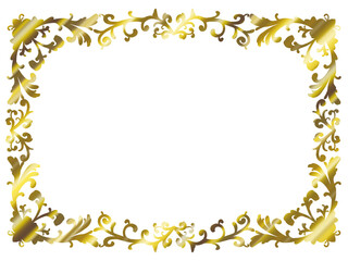 アンティークなフレーム　B