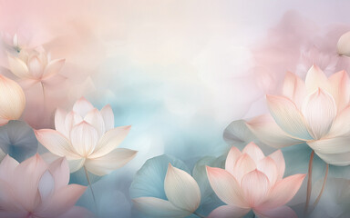Obraz premium Abstract background with Spring theme in digital art style, part 55