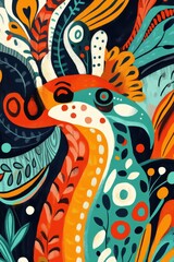 Obraz premium Art in vibrant colors