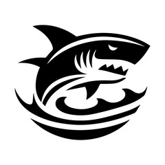 Whale shark vector illustration of white  background 