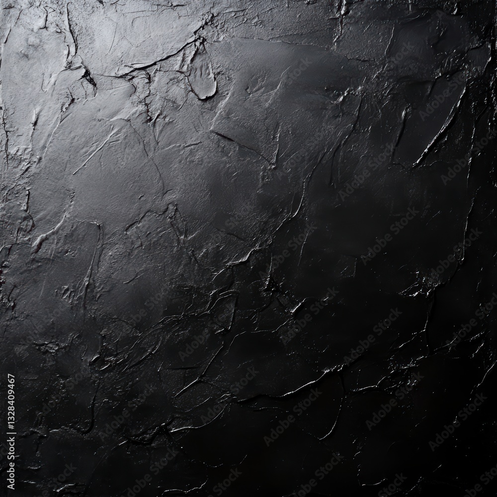 Poster textured obsidian: an elegant, close-up showcases the mesmerizing texture of obsidian, revealing its