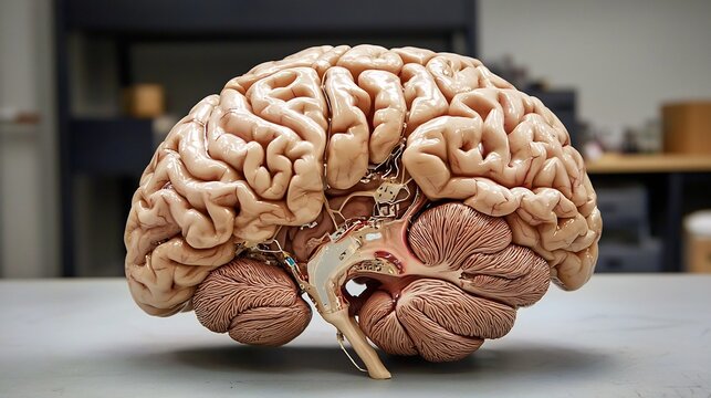 Ai controlled artificial brain functioning like organic human brain