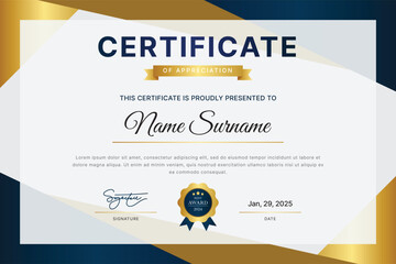 Certificate Template Design