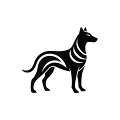 vector image of a dog vector illustration