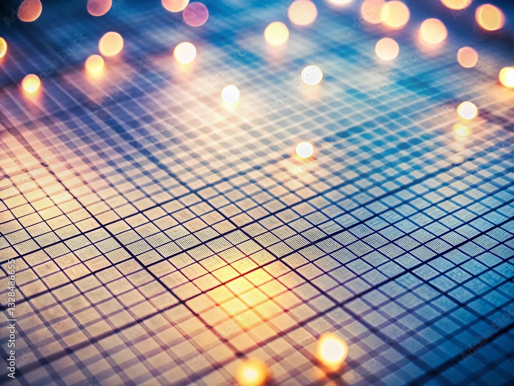 Poster surreal grid paper background: abstract pattern design for creative projects