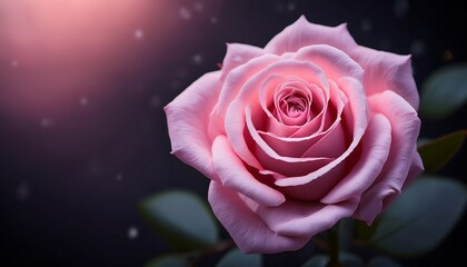 pink rose flower