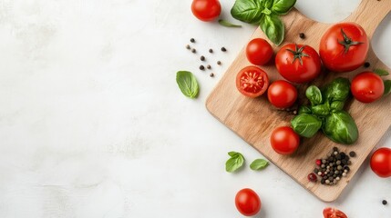 Weekly meal planner template with grocery list for cooking fresh ingredients at home minimalist kitchen view