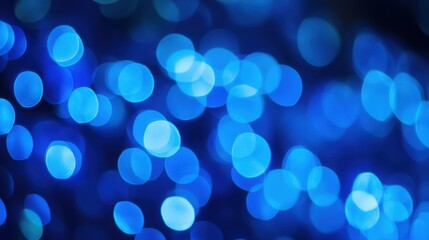 ぼやけた青い光