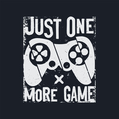 Gamer Illustration typography for t shirt, poster, logo, sticker, or apparel merchandise