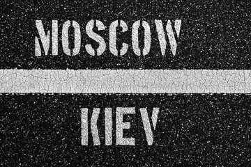 Moscow and Kiev Borderline
