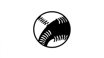 Baseball graphic, sport, game, white background, design element