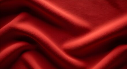 Red satin background