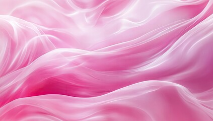 Fototapeta premium Pink flowing fabric texture