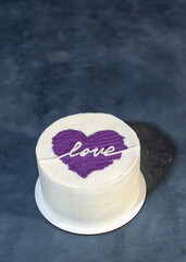 Mini Bento cake.  A new trend in confectionery. 