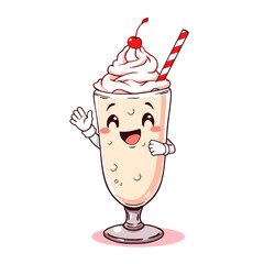 Tasty Ice Cream with Cherry &ndash; Creamy and Sweet Dessert Treat